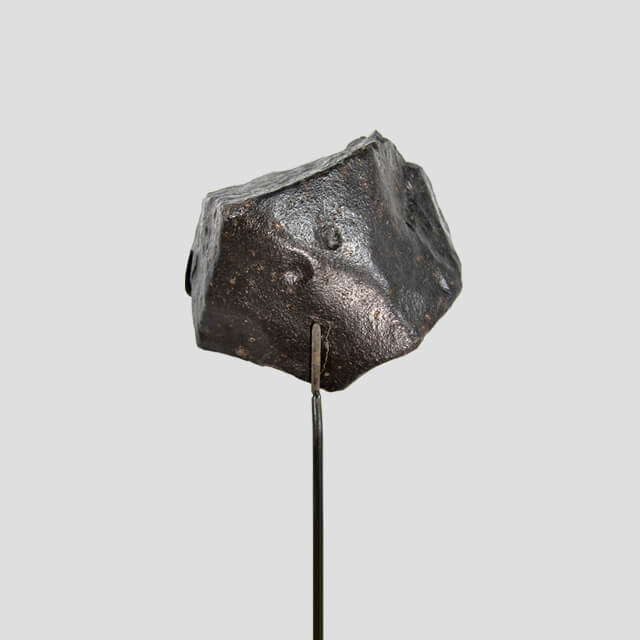 rare h5 nwa meteorite for sale on bronze stand 114