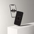 Digital Harpes Trilobite wallpaper showcased on two smartphones, designed for palaeontological enthusiasts.