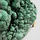 RARE Authentic Congo Natural Malachite in Brass Stand 2