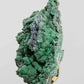 RARE Authentic Congo Natural Malachite in Brass Stand 2