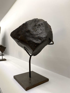 rare h5 nwa meteorite for sale on bronze stand at the uk meteorite shop 47