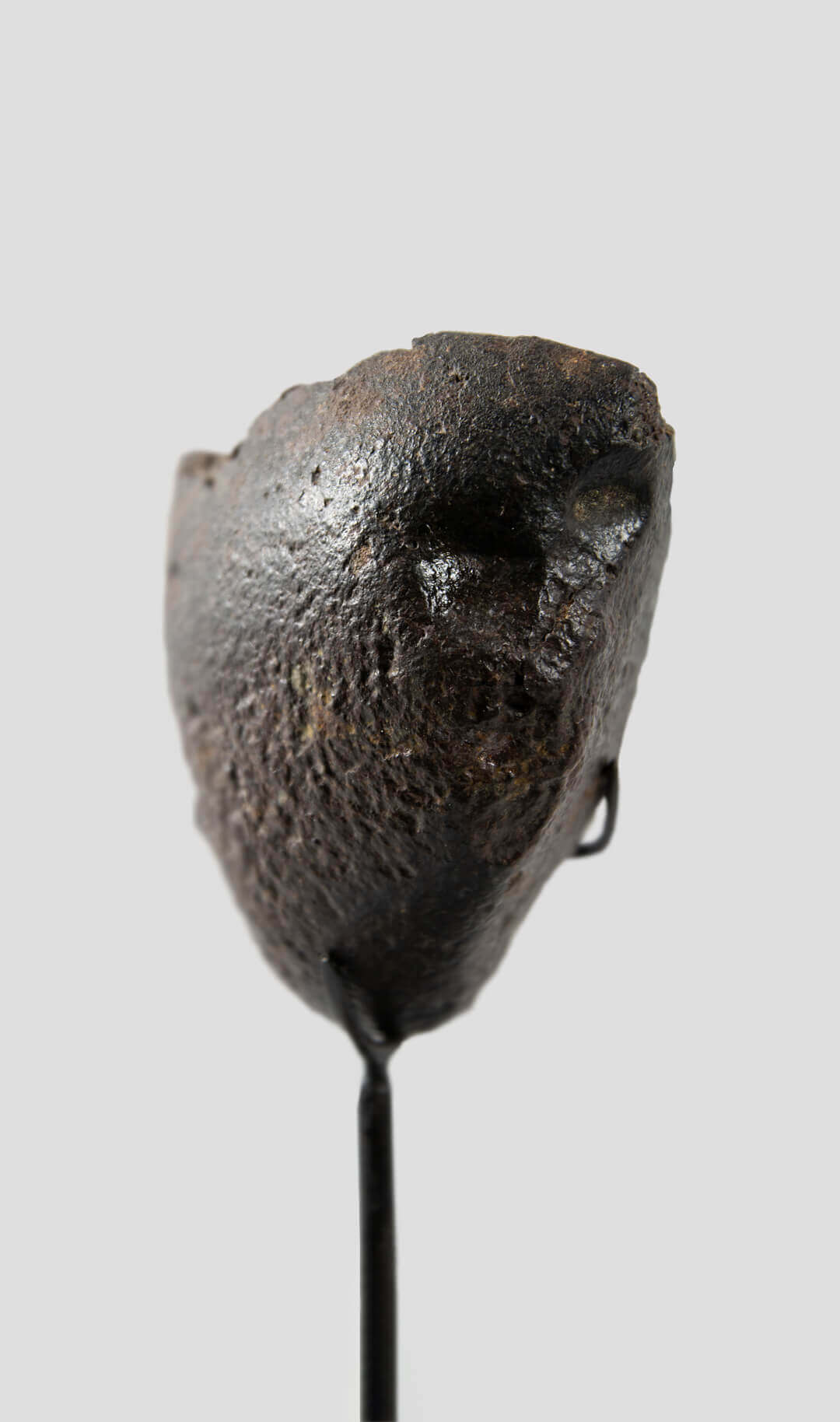 rare h5 nwa meteorite for sale on bronze stand 301
